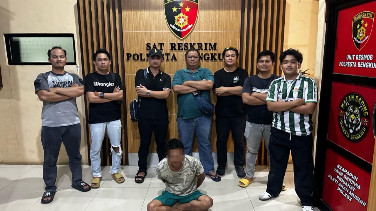 Ketahuan Istri, Ini Tampang Bapak yang Setubuhi Anak Kandung di Bengkulu