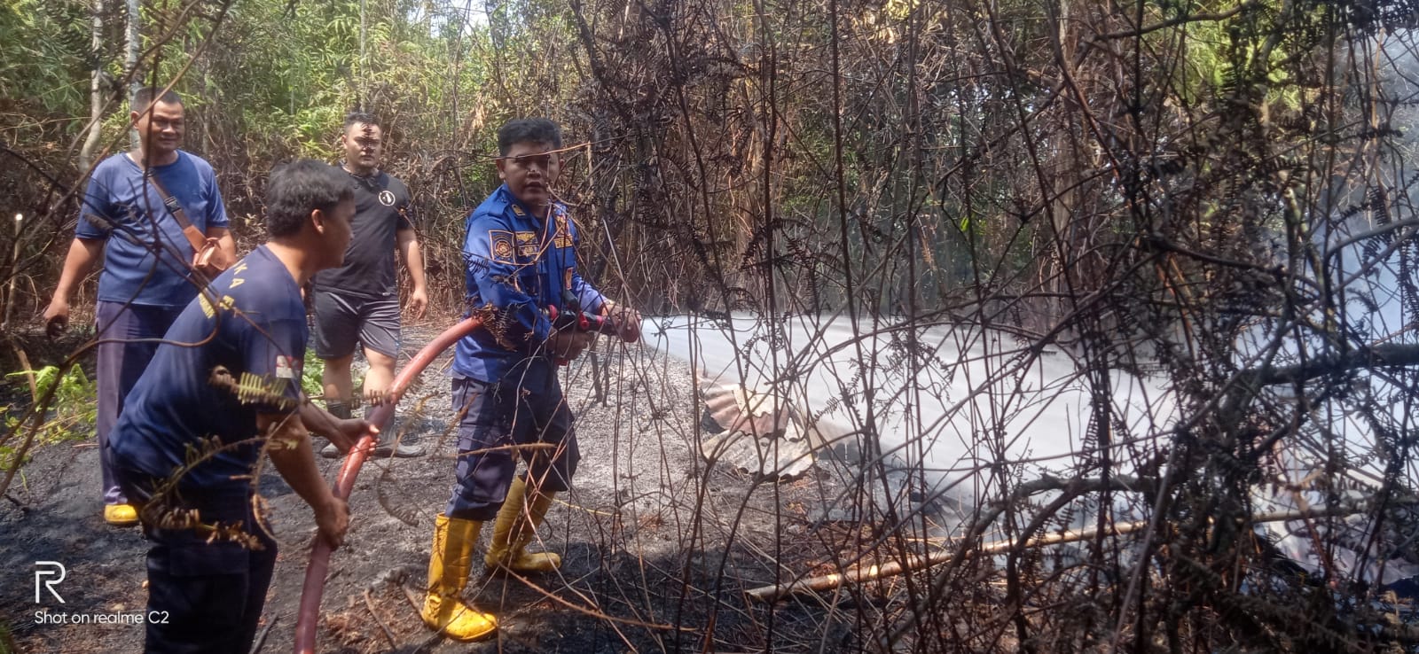 Belum 24 Jam, Dua Lahan di Bengkulu Tengah Terbakar, Awas Kemarau Belum Berakhir  