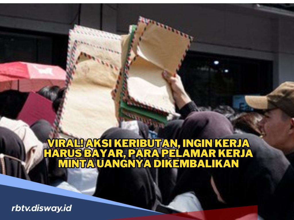 Viral! Ribut-ribut di Kantor Rekrutmen Tenaga Kerja, Pelamar Dimintai Uang