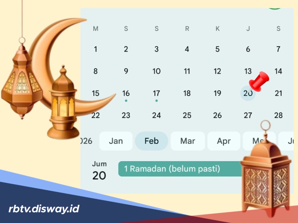Marhaban Ramadhan, Puasa Sebentar Lagi, Ini Jadwal Lengkapnya