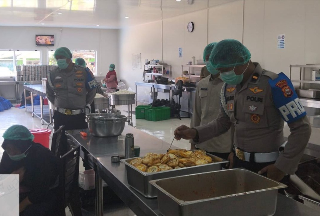 Bidpropam Sidak 3 Dapur SPPG Mabes Polri Polda Bengkulu