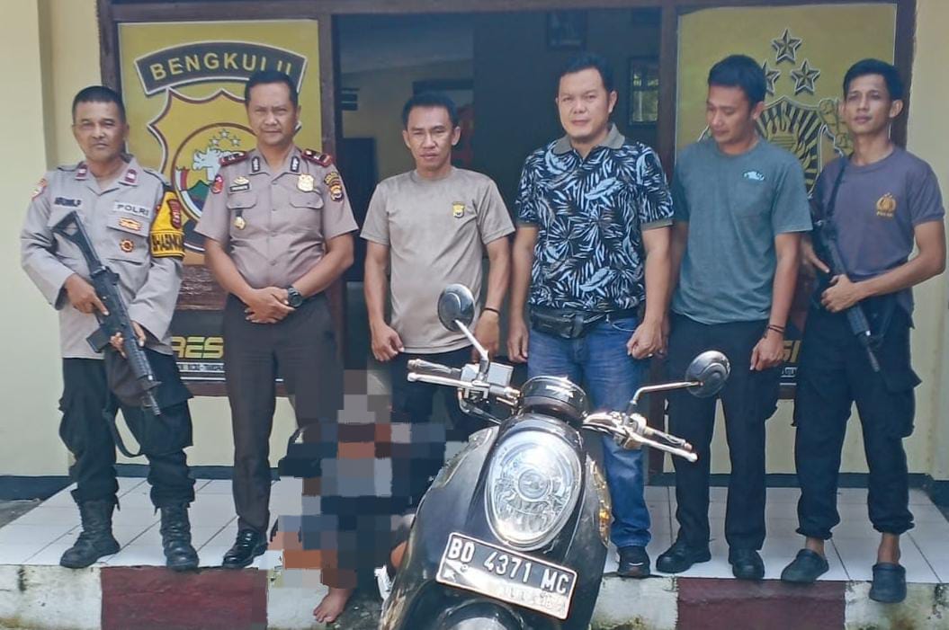 Kecanduan Judol, Pemuda Kaur Nekat Gadai Motor Teman