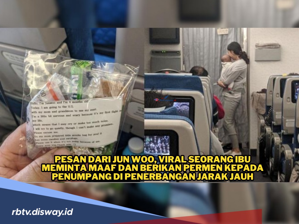 Isi Catatan Bayi Berusia 4 Bulan Bernama Jun Woo Saat Jadi Penumpang Pesawat Terbang