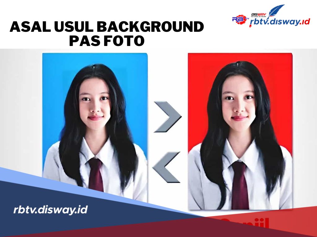 Asal Usul Background Pas Foto, Mengungkap Makna di Balik Warna