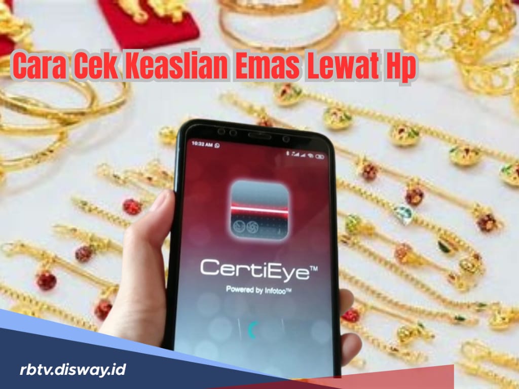 Awas Tertipu, Begini Cara Cek Keaslian Emas Lewat Hp, Yuk Coba Sekarang