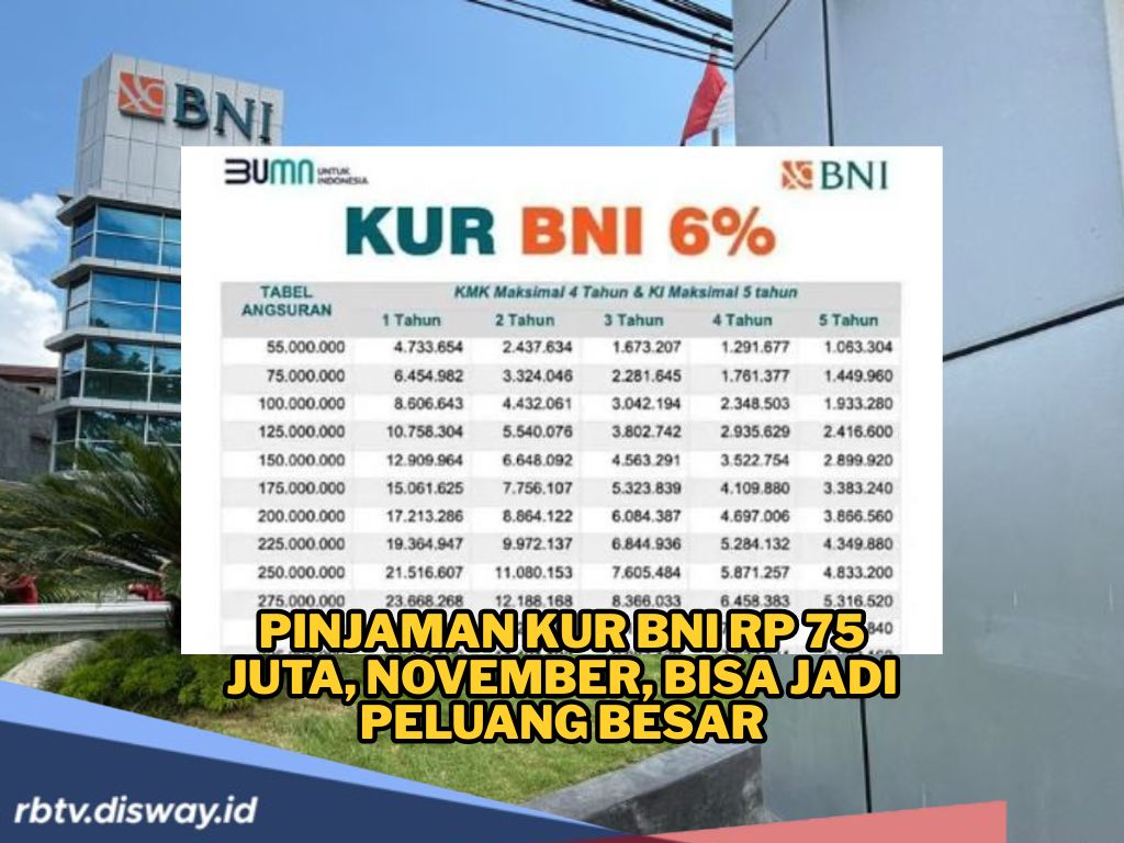 Pinjaman KUR BNI 2025, Program Pinjaman Bunga Subsidi Pemerintah Khusus Pelaku Usaha Kecil