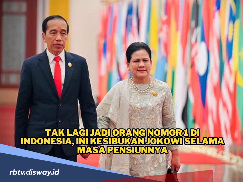 Tak Lagi Jadi Orang Nomor 1 di Indonesia, Ini Kesibukan Jokowi Setelah Pensiun, Cek Harta Kekayaannya