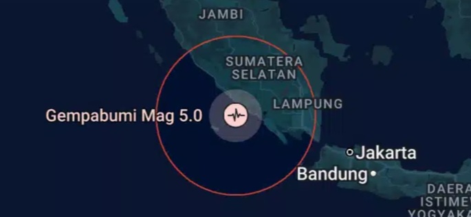Gempa 5,0 SR Mengguncang Provinsi Bengkulu, Ini Wilayah yang Terdampak