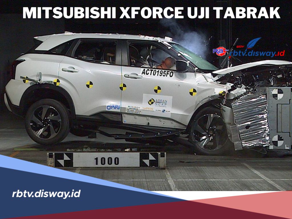 Rating Uji Tabrak dari ASEAN NCAP Terhadap Mitsubishi XForce