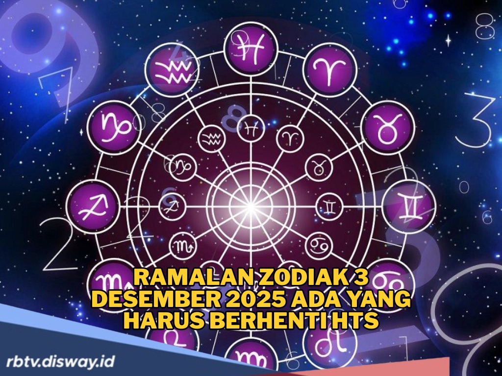 Ramalan Zodiak 3 Desember 2025 Ada yang Harus Berhenti HTS dan Mulai Tegas Soal Perasaan!