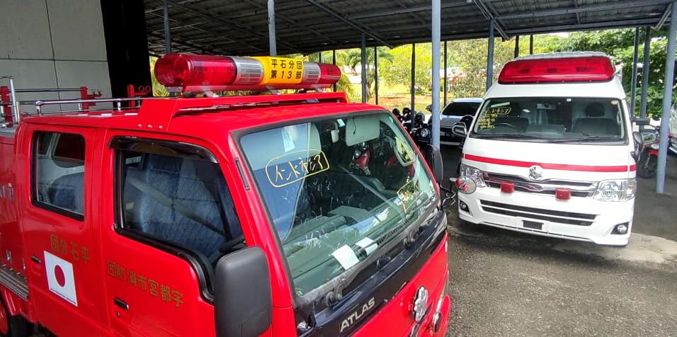 Dua Unit Mobil Bantuan  Jepang Tiba di Kaur, Pemkab Minta 8 Unit Lagi