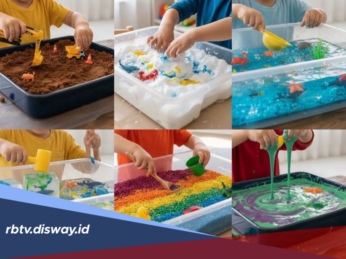 5 Ide Sensory Play di Rumah yang Murah dan Bikin Anak Betah Bermain