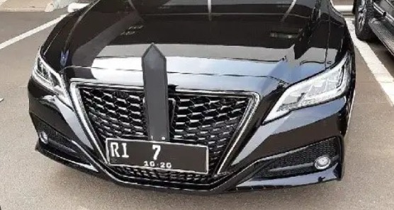 Pelat Nomor Pejabat Negara Republik Indonesia Era Presiden Prabowo Subianto