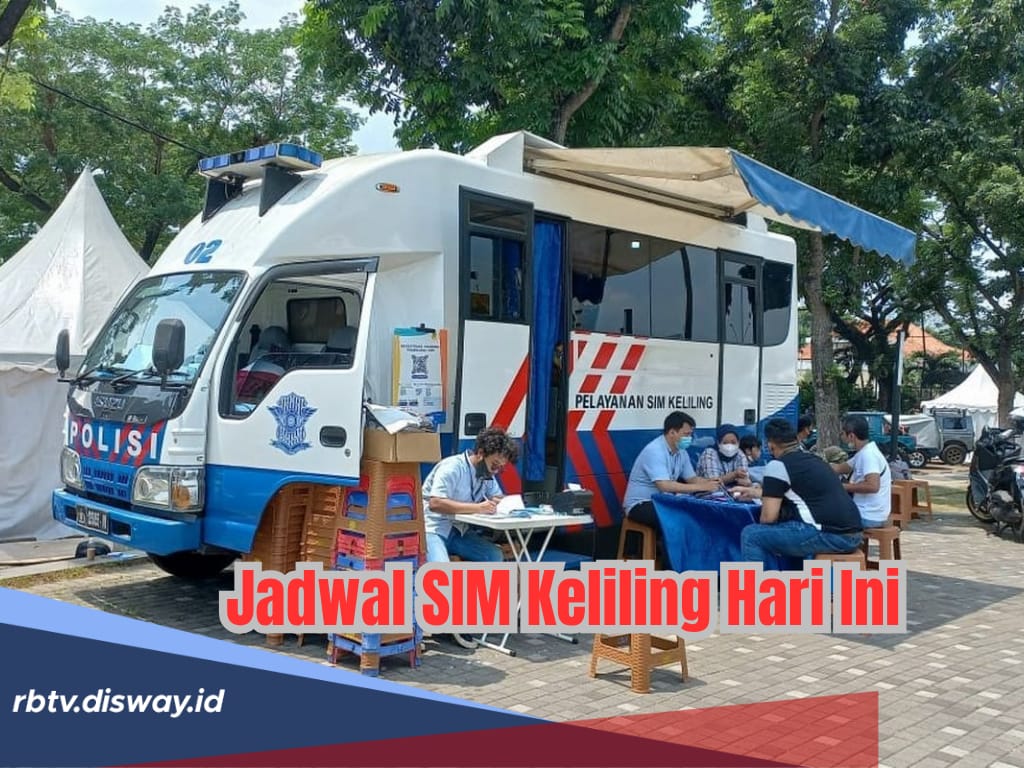 Lokasi dan Jadwal SIM Keliling di Jakarta, Hari Ini Sabtu 3 Mei 2025