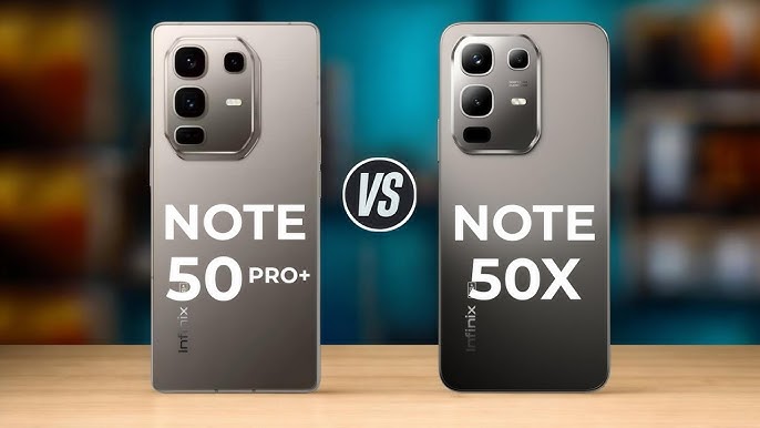 Duel Sengit 2 HP Unggulan, Infinix Note 50 Pro Plus 5G vs Infnix Note 50X