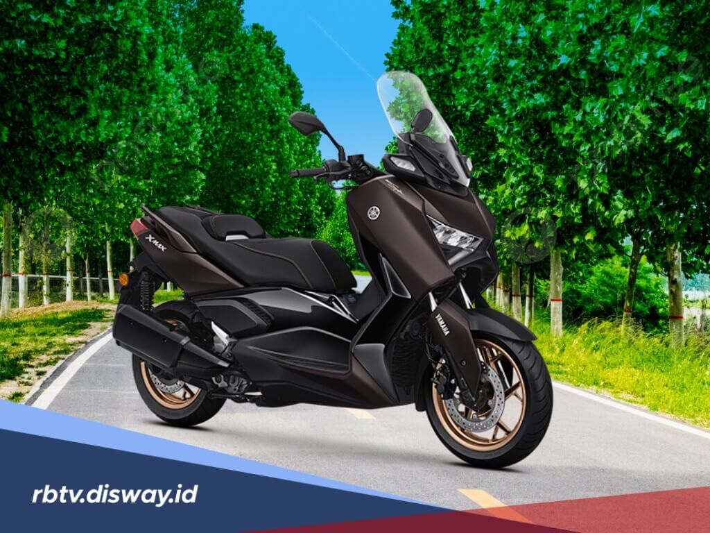 Yamaha Luncurkan XMAX 250 Tech Max Pesaing Honda Forza 250, Ini Keunggulannya