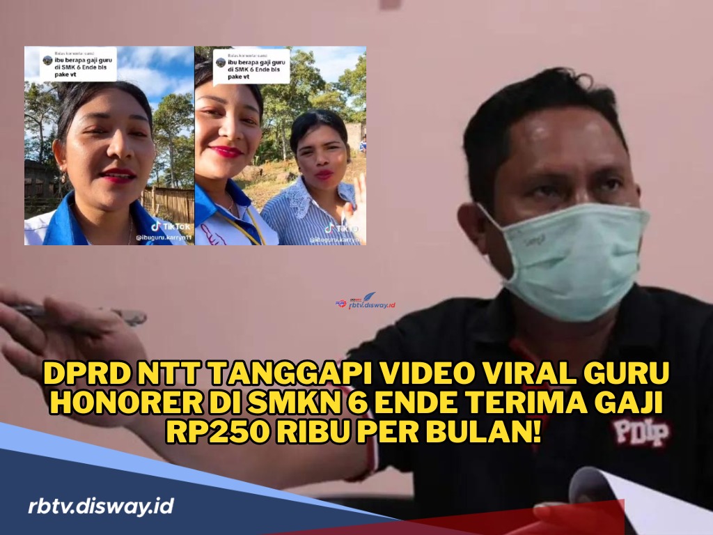 Viral Guru Honorer Mengaku Digaji Rp 250 Ribu per Bulan, Respon Pejabat Ini malah Bikin Nitizen Geram