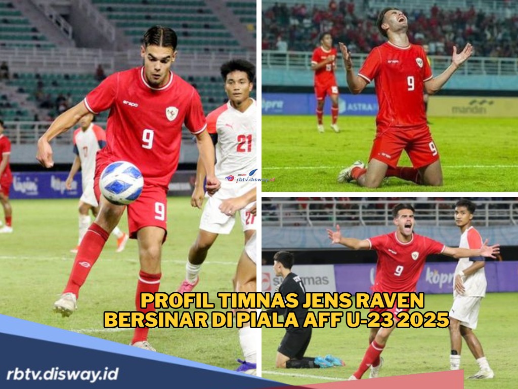 Profil Jens Raven, Stiker Muda Timnas Indonesia yang Berjuang Keras di Piala AFF U-23 2025