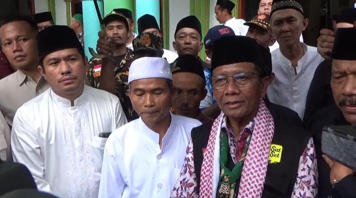 Cawapres Mahfud Kunjungi Ponpes Darussalam di Bengkulu Utara, Ini Pesannya Kepada Masyarakat