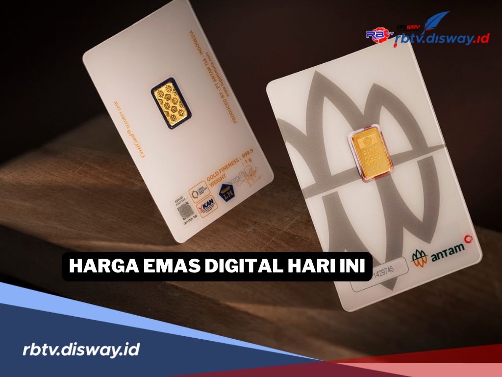 Intip Harga Emas Digital Hari Ini Minggu 11 Mei 2025! Naik atau Turun?