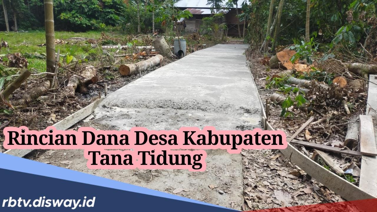 Rincian Dana Desa Kabupaten Tana Tidung 2024, dari 32 Jumlah Desa 10 Desa Ini dapat Kucuran Dana Lebih Rp 1 M