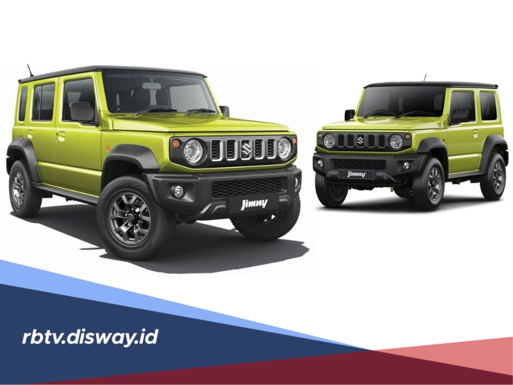 Mau Punya Suzuki Jimny, Simak Angsuran Kreditnya DP 20 Persen Tenor 12 Hingga 60 Bulan