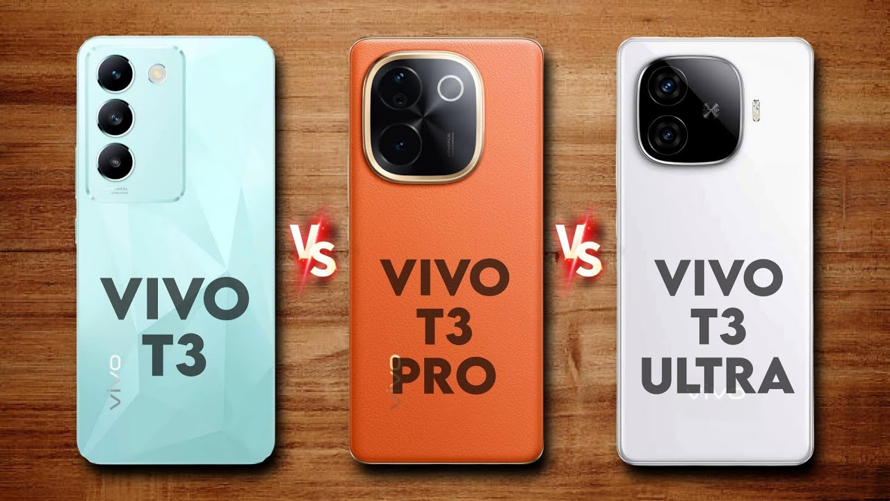 Duel Panas Vivo T3 Lite 5G Vs Vivo T3 Pro 5G Vs Vivo T3 Ultra