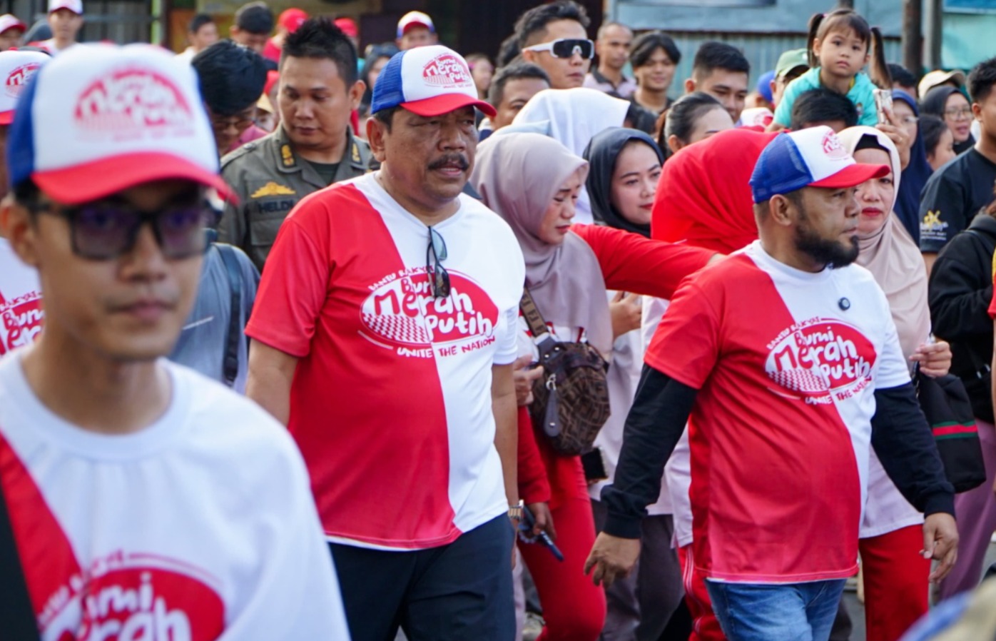 Jalan Sehat Merah Putih Bengkulu, Begini Pesan Pak Wagub Mian untuk Masyarakat Provinsi Bengkulu