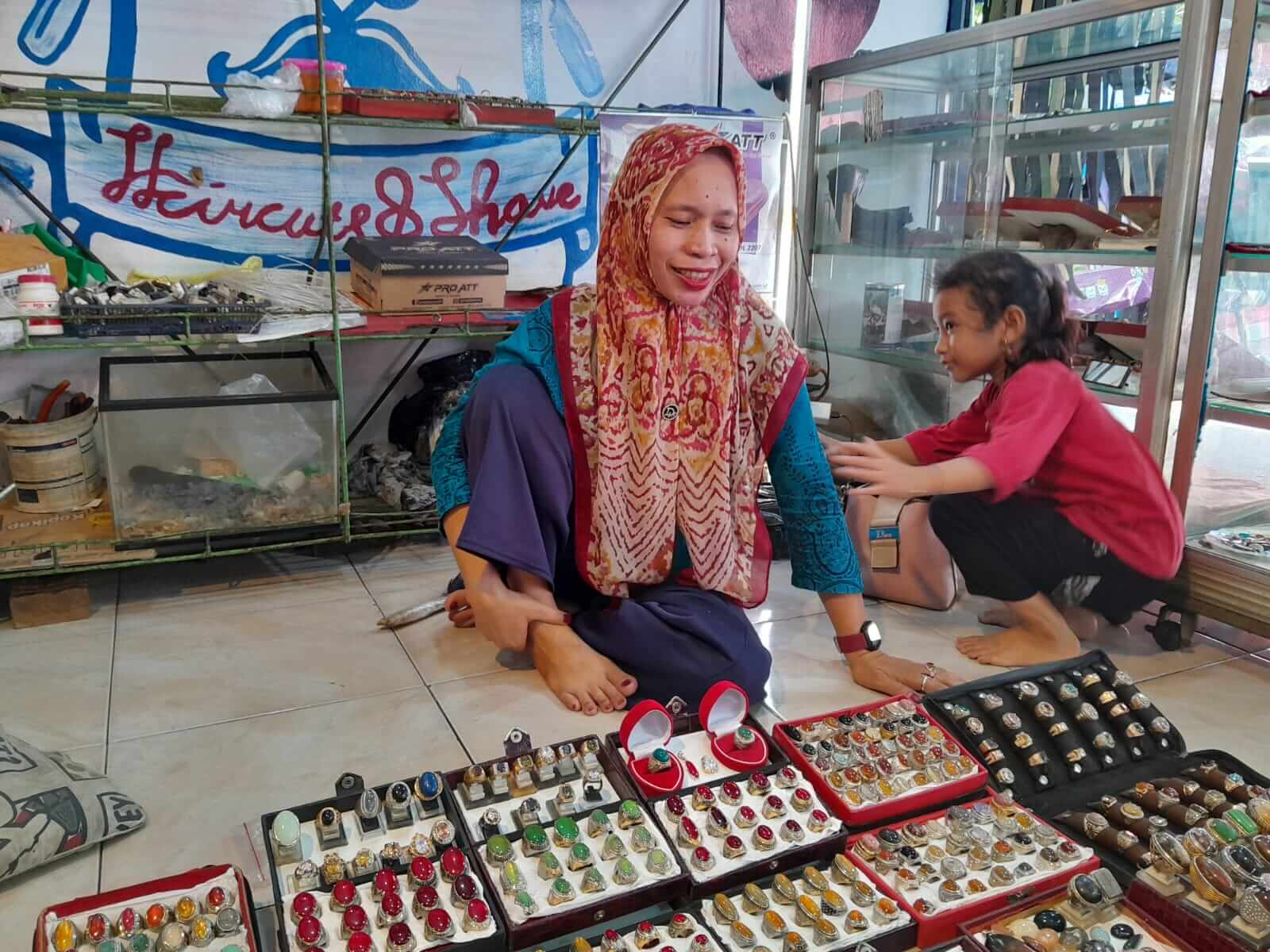 Penjualan Batu Akik di Bengkulu Terus Eksis, Omset Per Hari Tembus Rp3 Juta