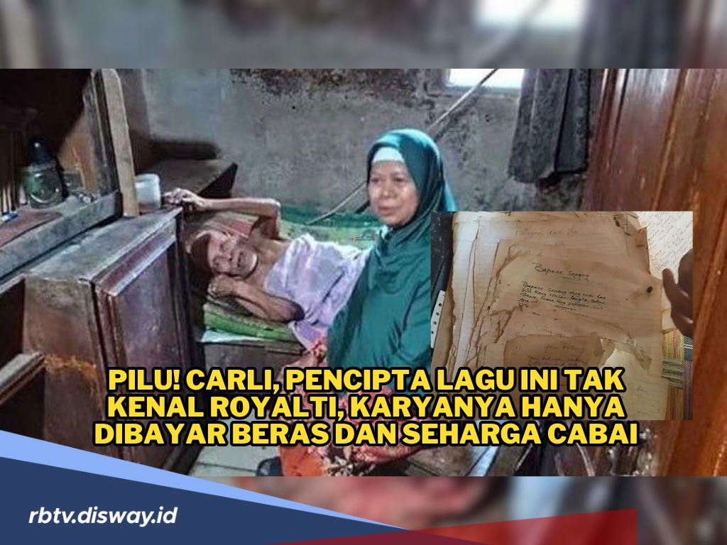 Carli, Pencipta Lagu yang Tak Kenal Istilah Royalti, Karyanya hanya Dibayar Beras dan Seharga Cabai