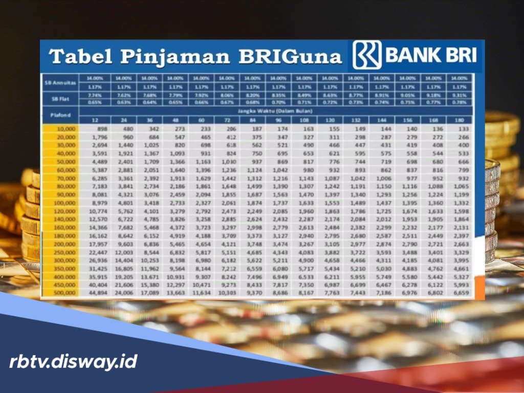 Bunga Pinjaman Non KUR BRI BRIGuna Karya Sangat Rendah, Plafon hingga Rp 2 Miliar Angsuran Selama 15 Tahun