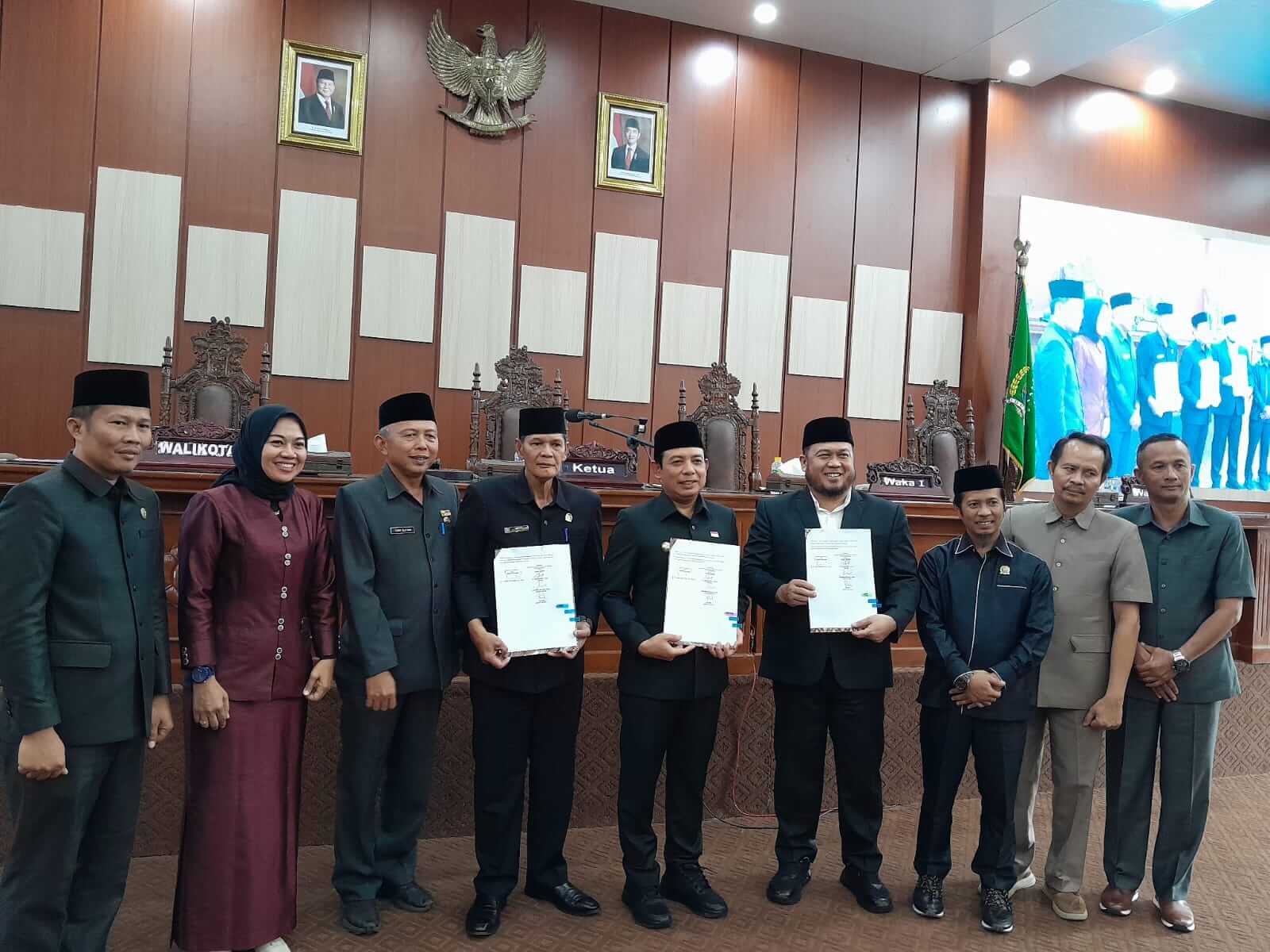 Wali Kota Dedy Wahyudi Sampaikan 2 Poin Penting di Rapat Paripurna DPRD Kota Bengkulu