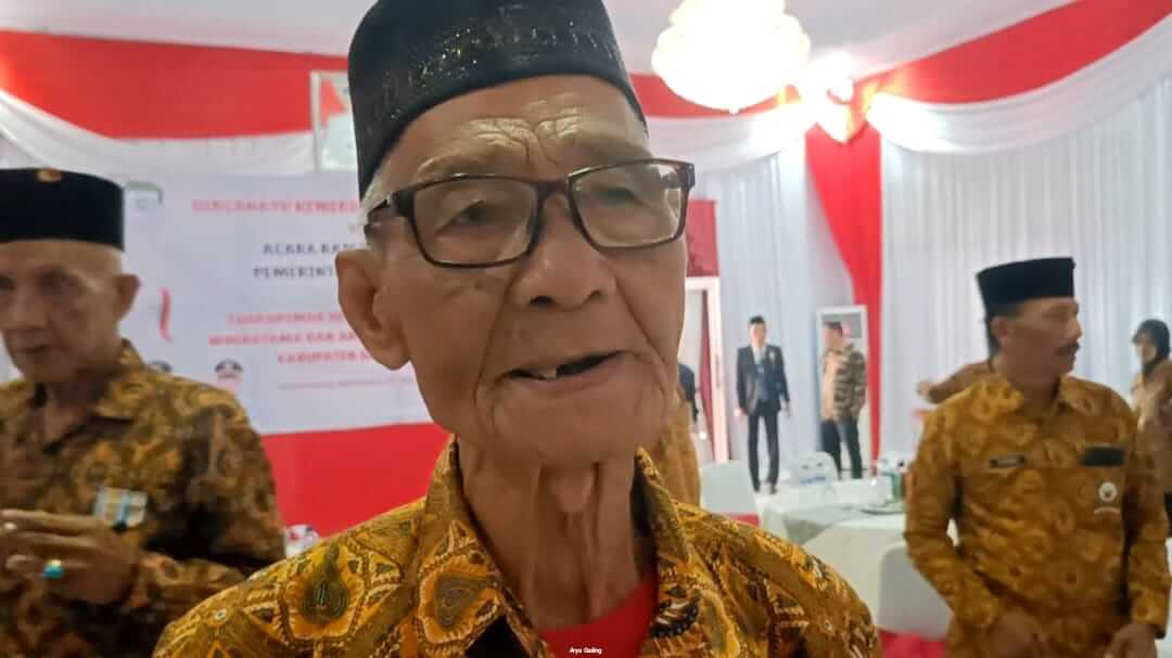 Jeritan Hati Veteran Seluma Usia 84 Tahun: Boleh Benci Pemerintah, Jangan Lecehkan Lambang Negara