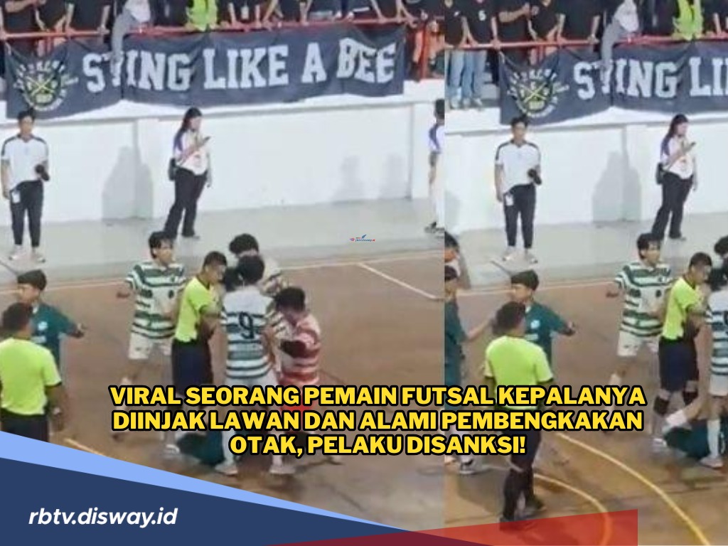 Viral Pemain Futsal Kena Injak di Bagian Kepala, Ini Kronologi Rofig Alami Pembengkakan Otak