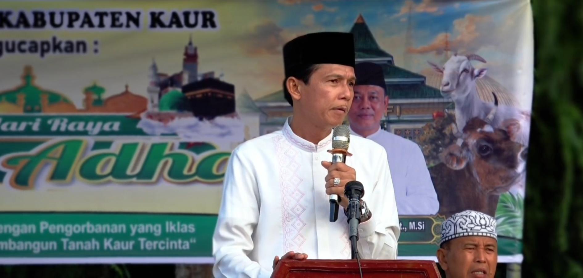 Bupati Kaur Ingatkan Ada Program Beasiswa Penghafal Alquran di Momentum Idul Adha 2026