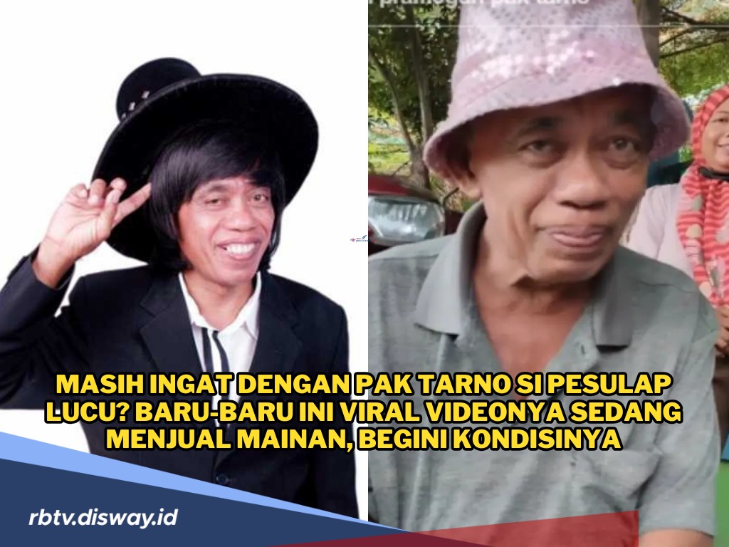 Begini Kondisi Terbaru Pak Tarno yang Terekam Video Lagi Menjual Mainan