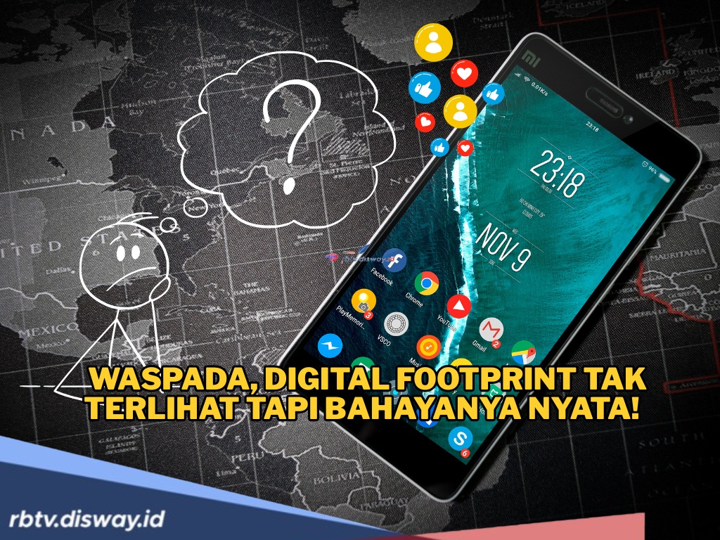 Waspada Digital Footprint, Tak Terlihat Tapi Bahayanya Nyata