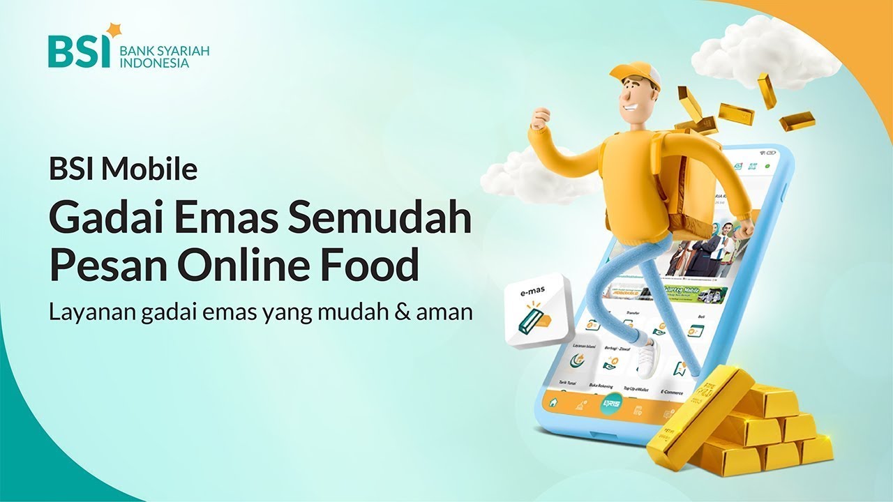 Semudah Delivery Food,  Ini Cara dan Syarat Gadai Emas Secara Online di BSI, 30 Menit Langsung Cair