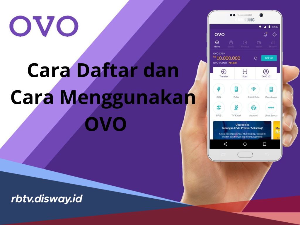 Dompet Digital Terbaik di Indonesia, Begini Cara Daftar OVO dan Cara Menggunakan OVO