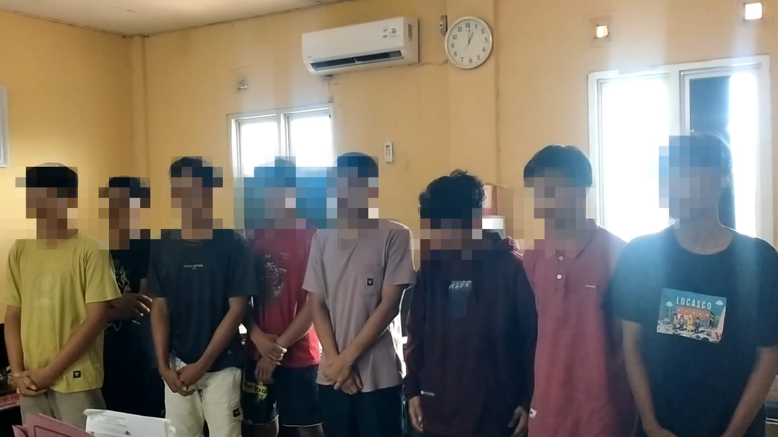 Eks Jalinbar Bengkulu Utara Rawan, Sopir dan Kernet Truk Kena Pungli dan Babak Belur, 8 Orang Diamankan