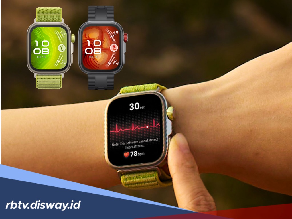 Huawei Watch Fit 4 Pro, Desain Mirip Apple Watch tapi Fitur Lebih Gahar