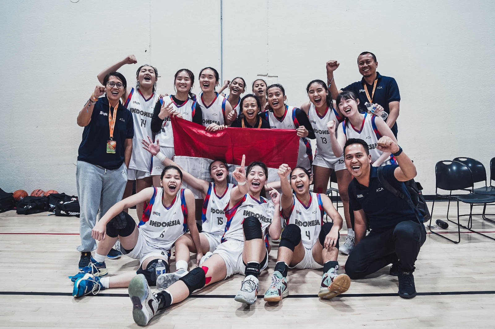Membanggakan, Tim Putri KFC DBL Indonesia All-Star 2023 Juara Kompetisi Basket di Amerika Serikat