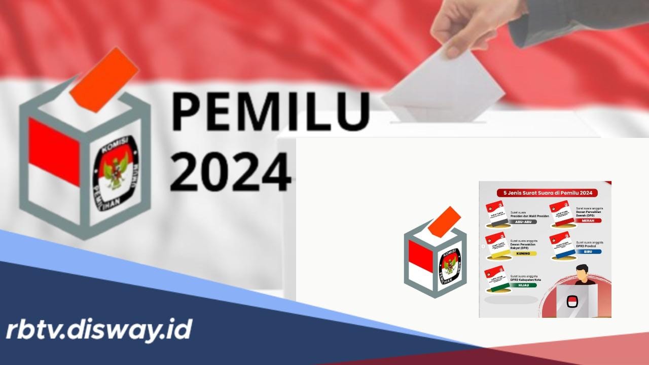 Jangan Sampai Salah, Pahami Jumlah dan Urutan Surat Suara yang Akan Dicoblos di Pemilu 2024