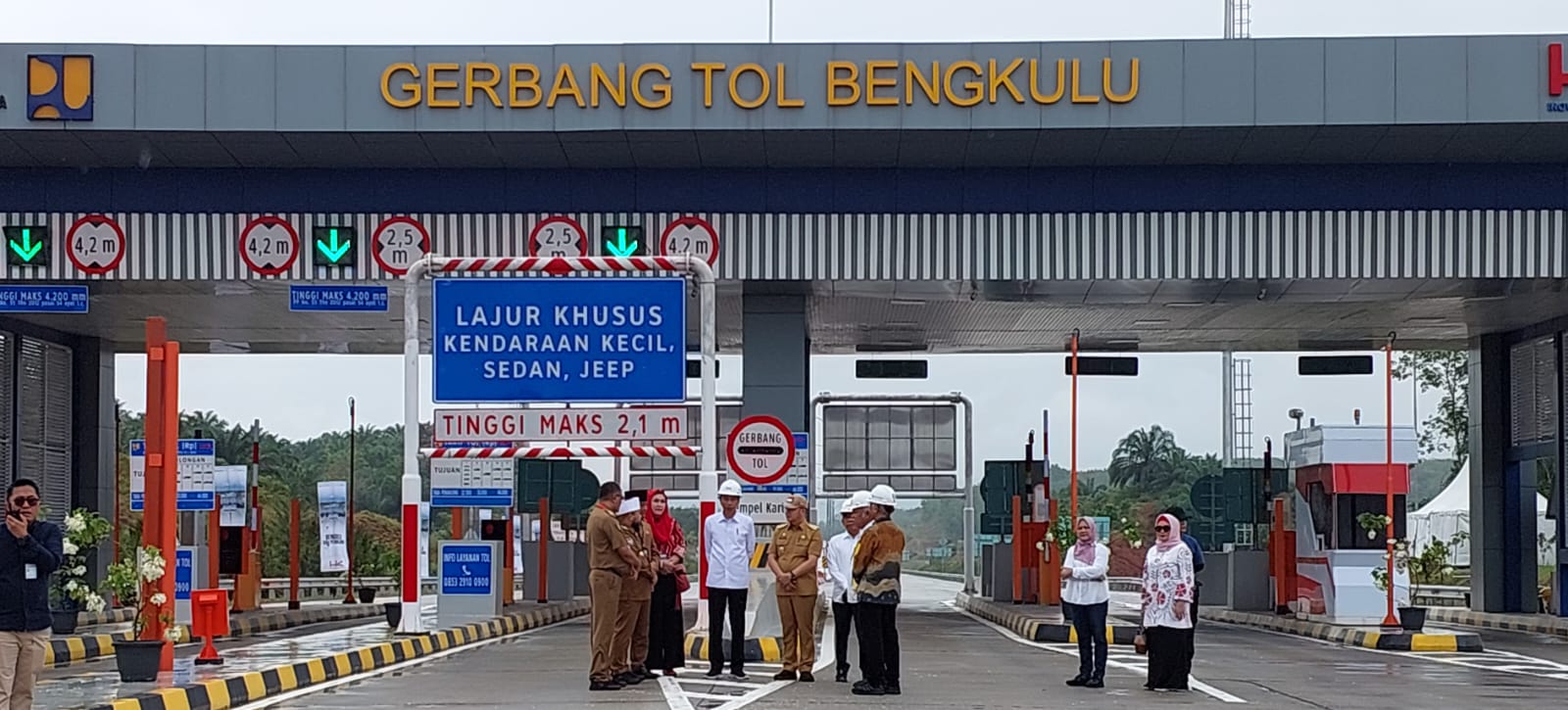 Presiden Resmikan Jalan Tol Bengkulu - Taba Penanjung