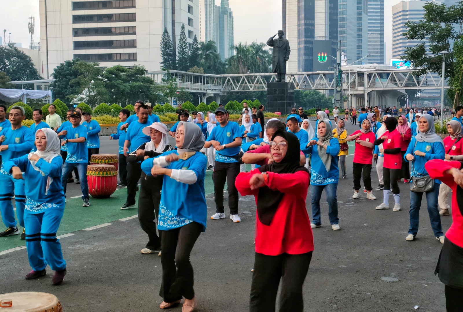 Antusias Masyarakat Memuncak di Car Free Day Jakarta, Pemprov Ikut Promosikan Bengkulu 