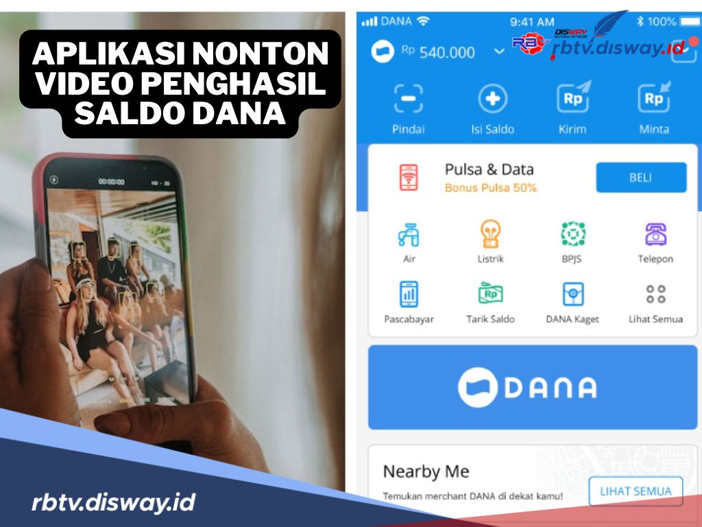 7 Aplikasi Nonton Video Penghasil Saldo DANA, Makin Cuan Sambil Rebahan