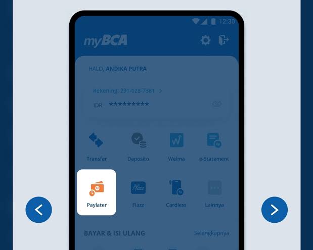 Cara Aktivasi dan Prosedur BCA Paylater, Akses Lewat myBCA Limit Pinjaman Sampai Rp20 Juta