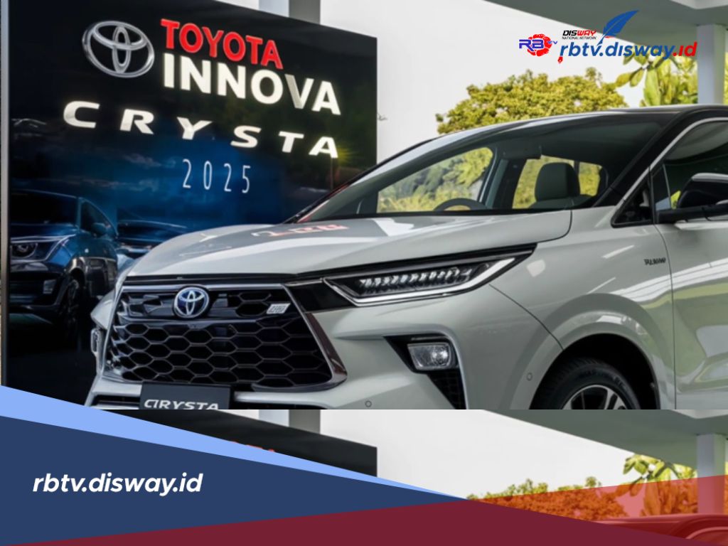 Toyota Innova Crysta 2025, Tampil Stylish dan Modern, Segini Harganya