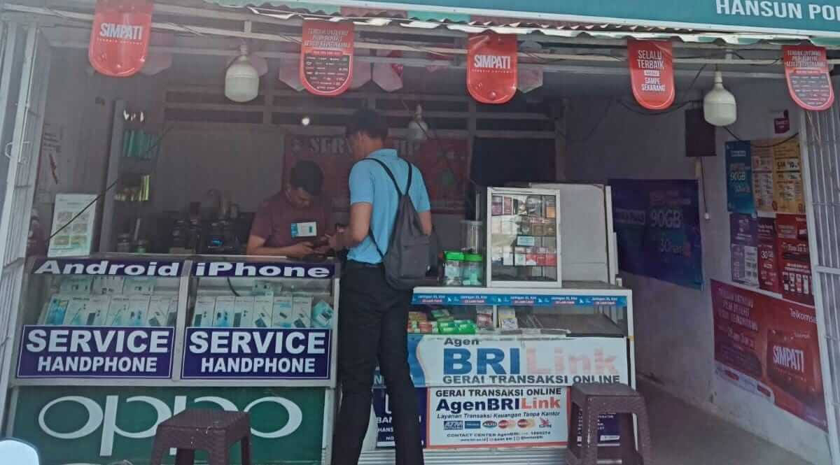 Kreatif Berinovasi, Agen BRILink di Kota Bengkulu Permudah Layanan Transaksi Keuangan