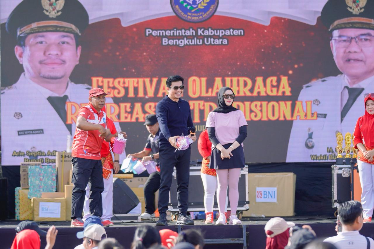 Olahraga Bertemu Budaya, Festival Rekreasi Bengkulu Utara Catat Sejarah Baru
